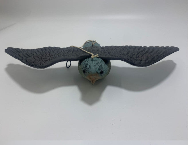 Decoy Hawk Garden Falcon Bird Pest Deterrent Cat Repeller Flying Pond Scarer 20'