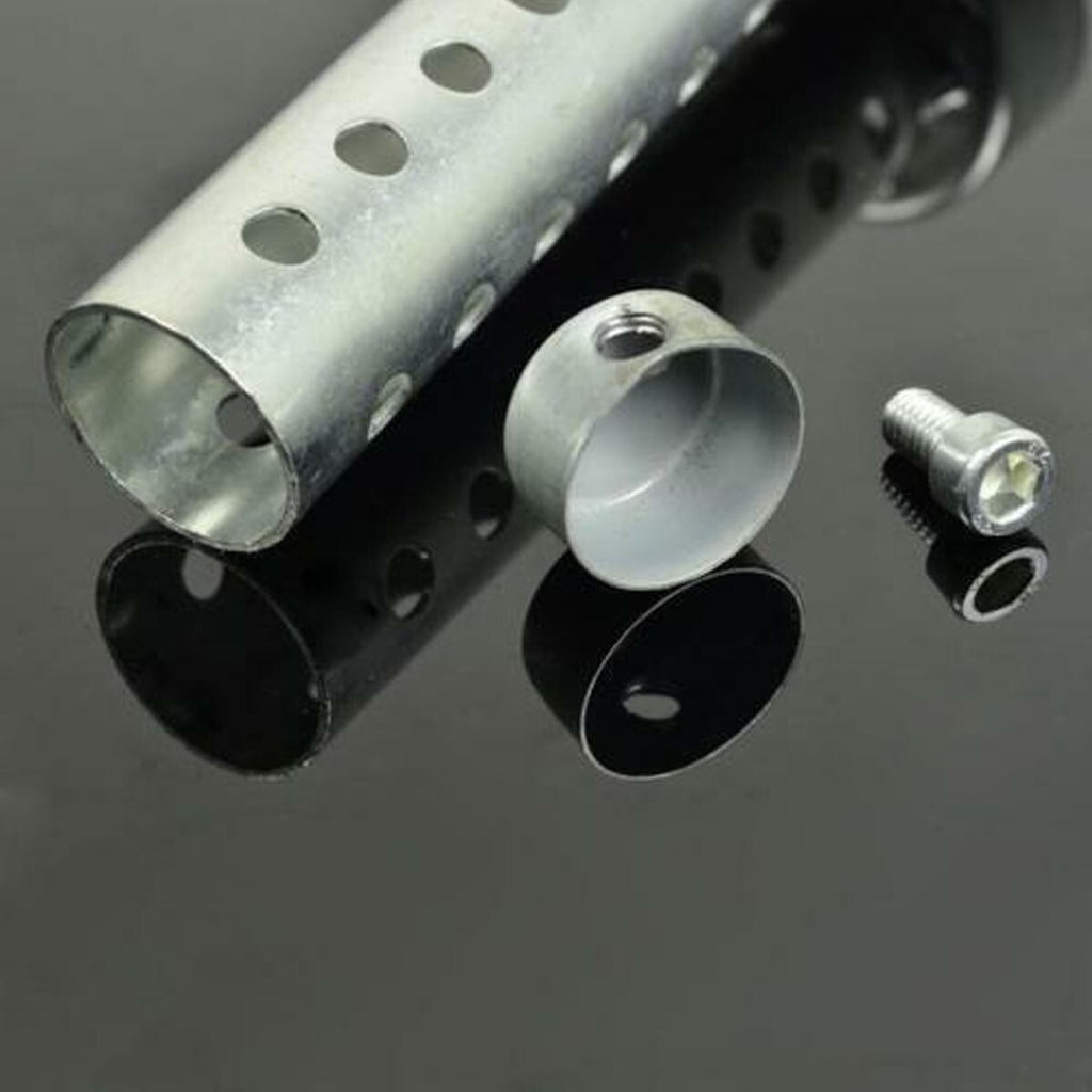 NEW Long Motorcycle Exhaust Can Muffler Insert Baffle DB Killer Silencer 60MM uk