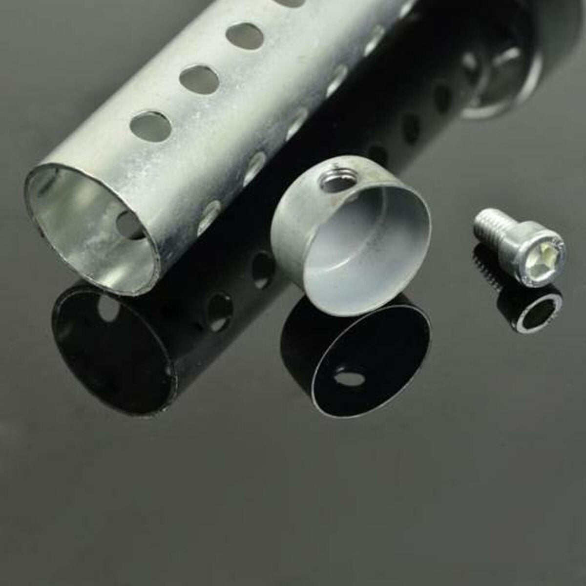 NEW Long Motorcycle Exhaust Can Muffler Insert Baffle DB Killer Silencer 60MM uk