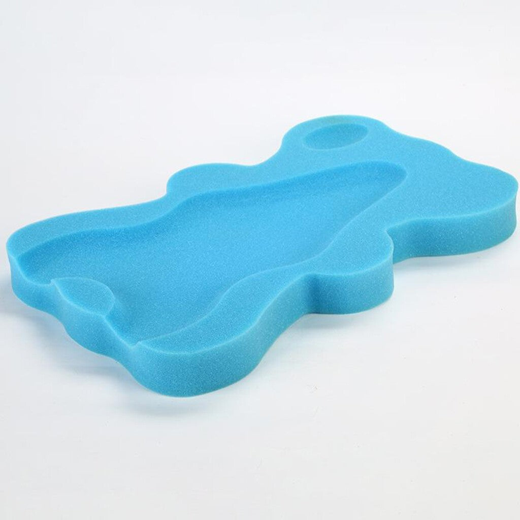 Baby Bath Sponge Infant Bath Cushion Body Support Foam Bathroom Shower Mat