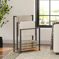 Freestanding Towel Rack Metal Blanket Rack Blanket Ladder Holder for Bathroom