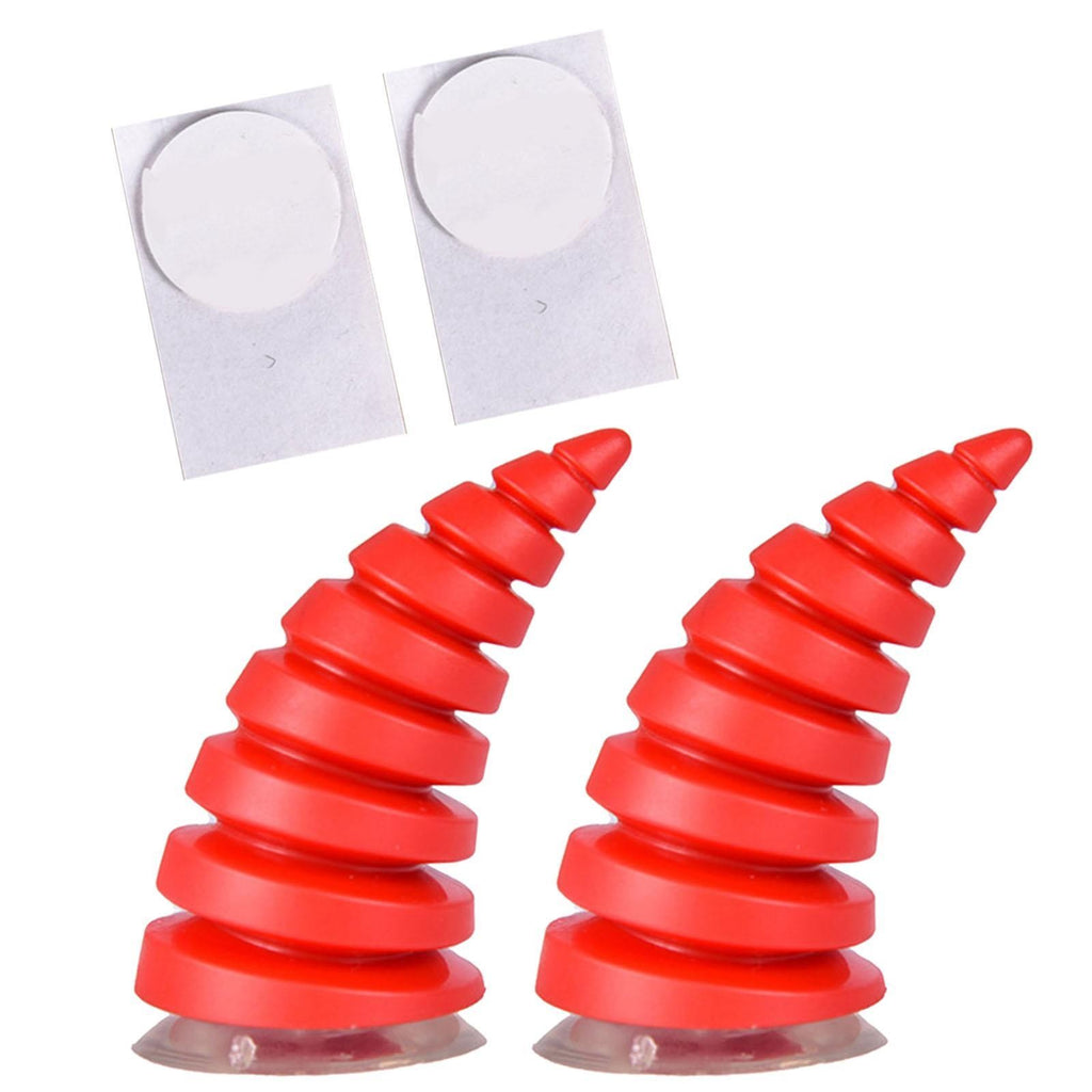 Motorcycle Helmet Decoration Sticker Devil Horn for Ski Helmet Accessories