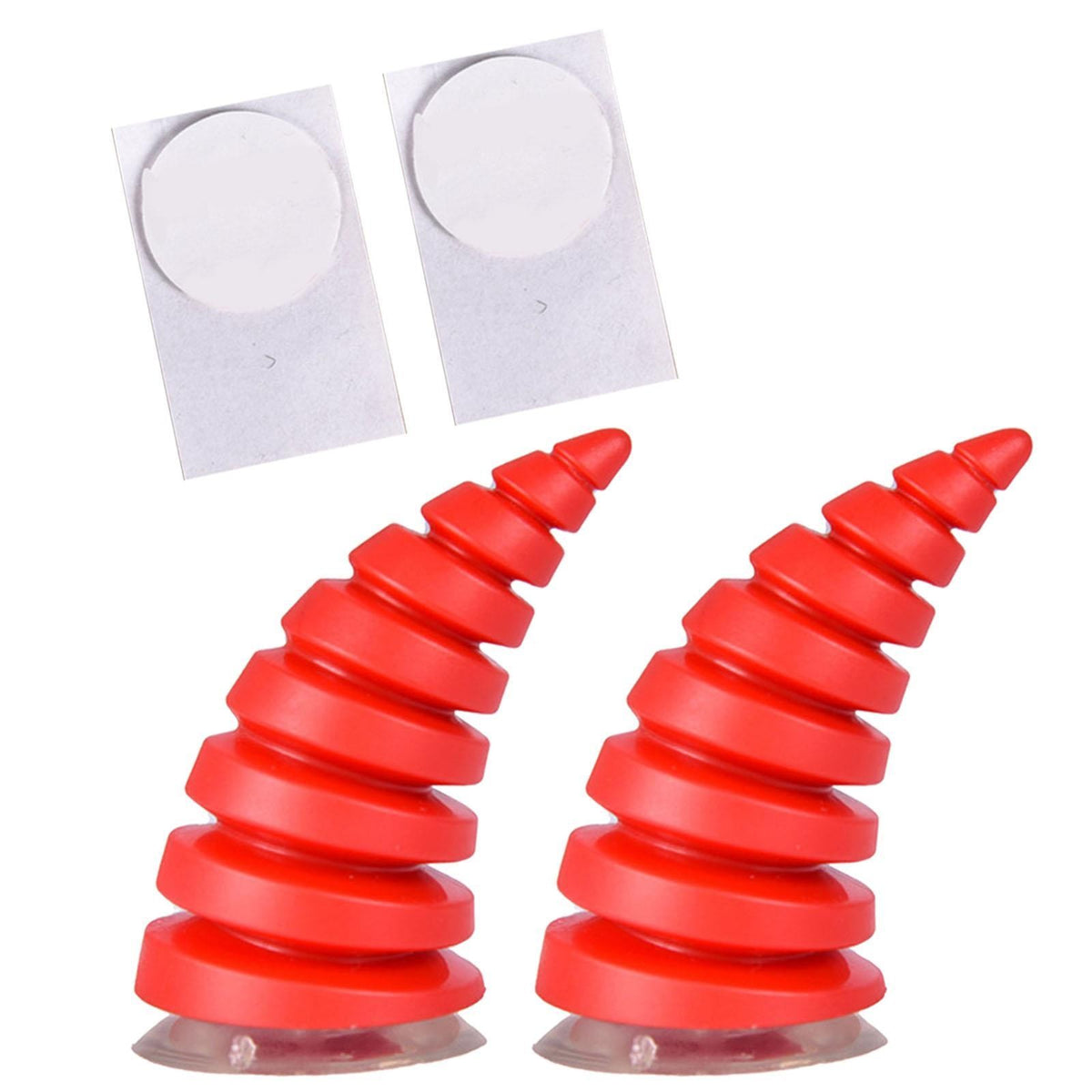 Motorcycle Helmet Decoration Sticker Devil Horn for Ski Helmet Accessories
