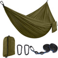 2 Person Double Camping Hammock Chair Bed Outdoor Hanging Swing Sleeping Garden