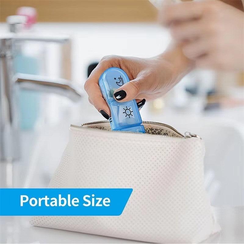 7 Day Pill Box Weekly Dispenser Container Tablet Daily Case Medicine Organizer