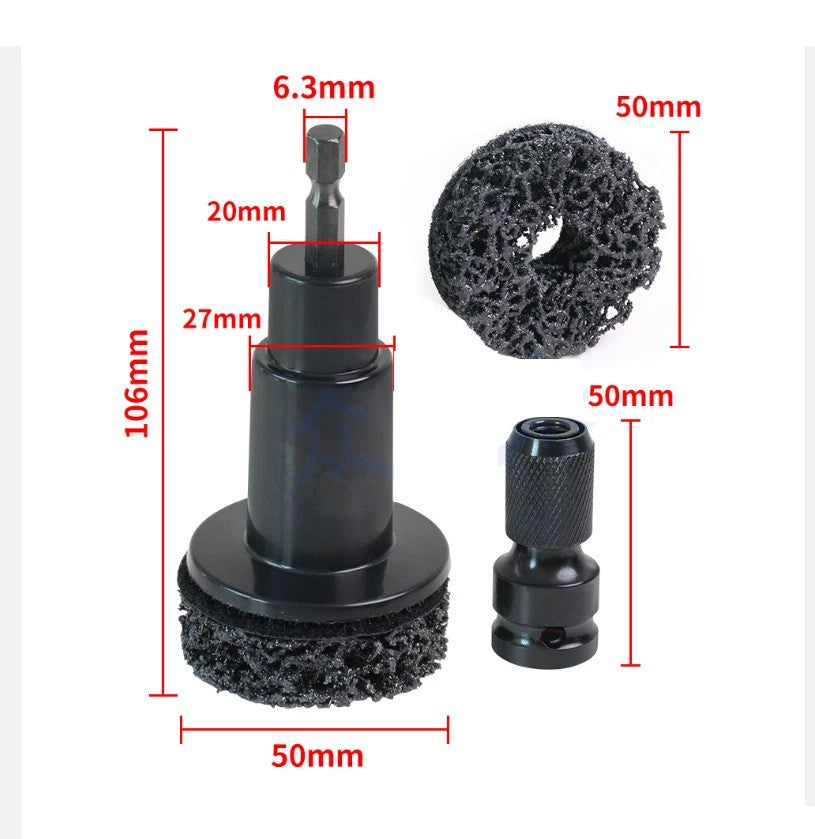 7PCS Automotive Rust Removal Tools for Hub Shafts and Brake Disc Cleaning UK