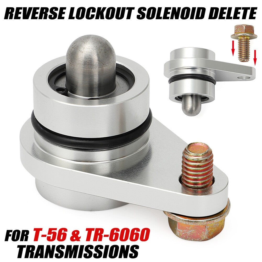 For T56 T-56 TR-6060 Transmission Reverse Lockout Solenoid Delete Forward Facing