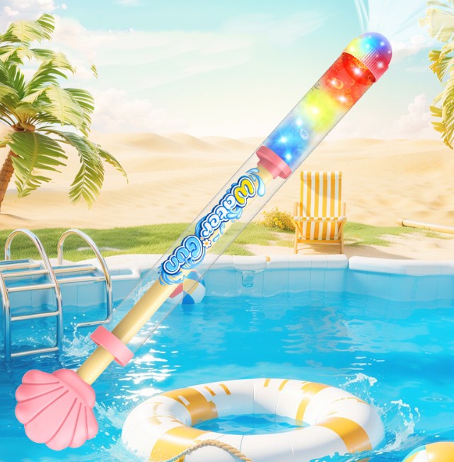 2026 New Glowing Rainbow Led Water Blaster,Fireworks Water Spray Gun with Lights