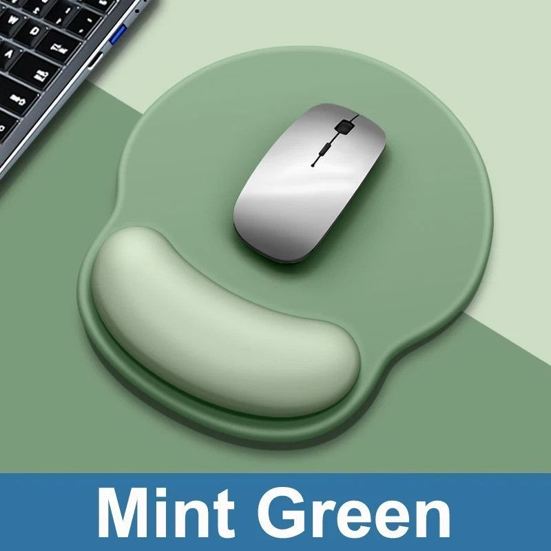 Ergonomic Wrist Rest Mouse Pad Comfortable Wrist Support Non Slip Mice Mat Soft