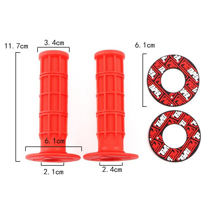 Pro Taper Waffle Grips Motorcross Enduro Handlebar Grips Black, Pink，Blue