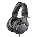 NEW Audio Technica ATH-M20X Studio Monitor Headphones + Case & Cables ATH-M50X