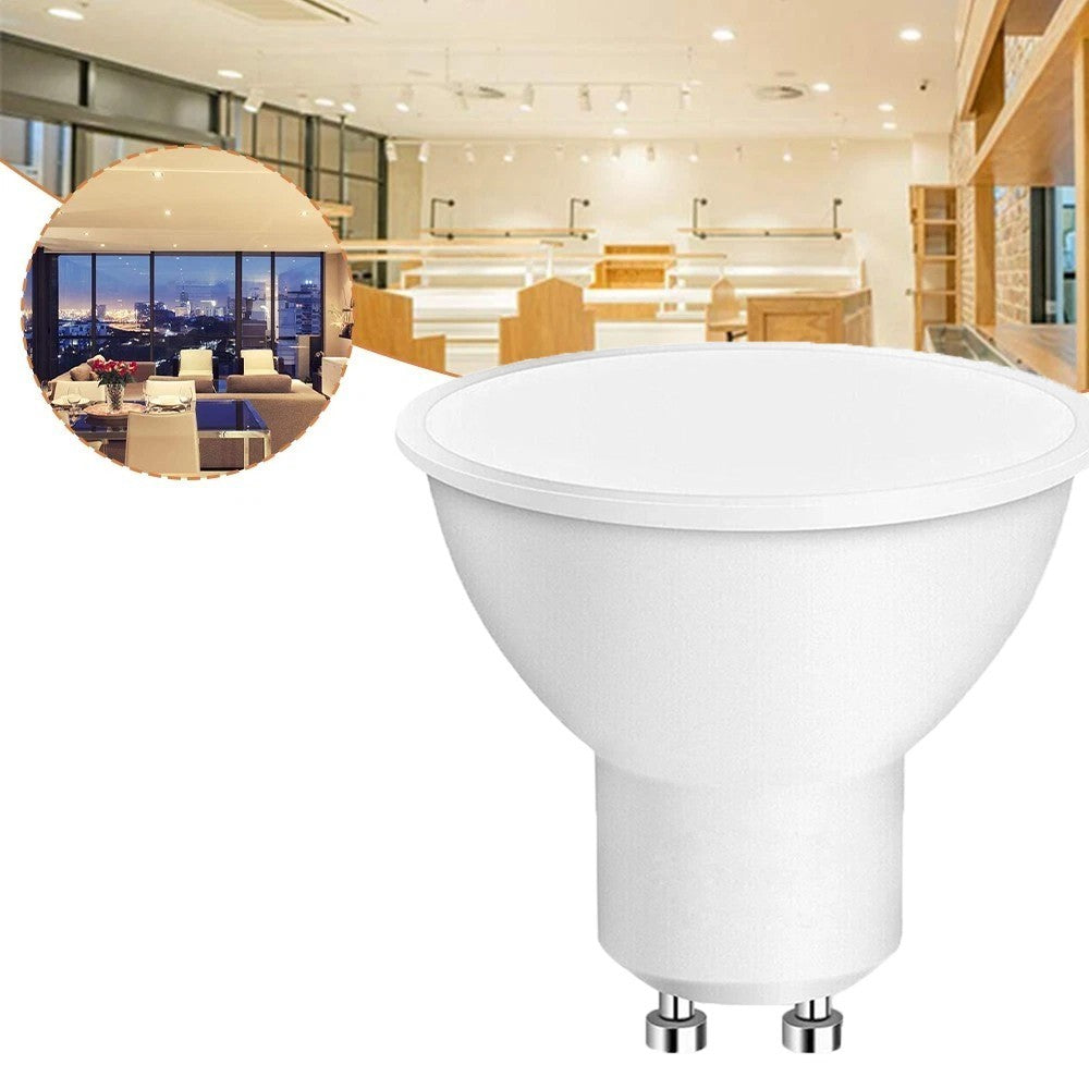 5/10PCS GU10 5W 220V LED Bulbs Lamps Cool Warm White Down Light Energy Saving