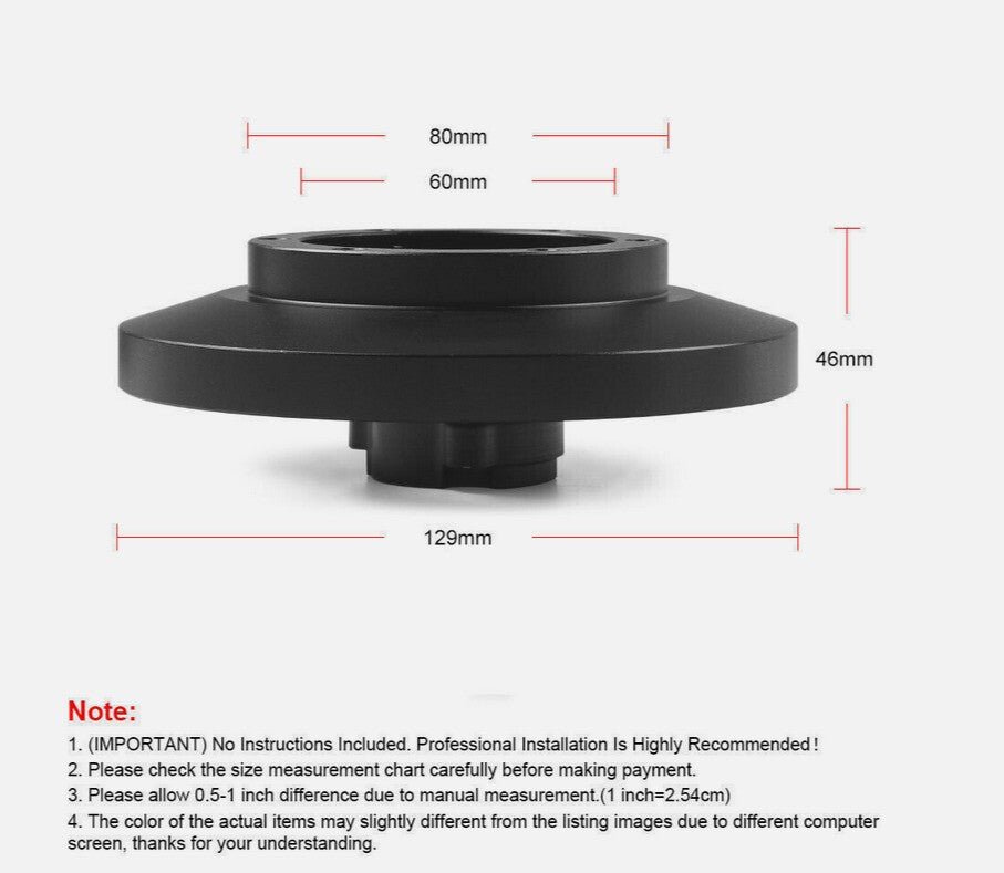 Steering Wheel Short Hub Adapter Boss Kit For 91-98 BMW M3 318 328i 325i Z3 E36H