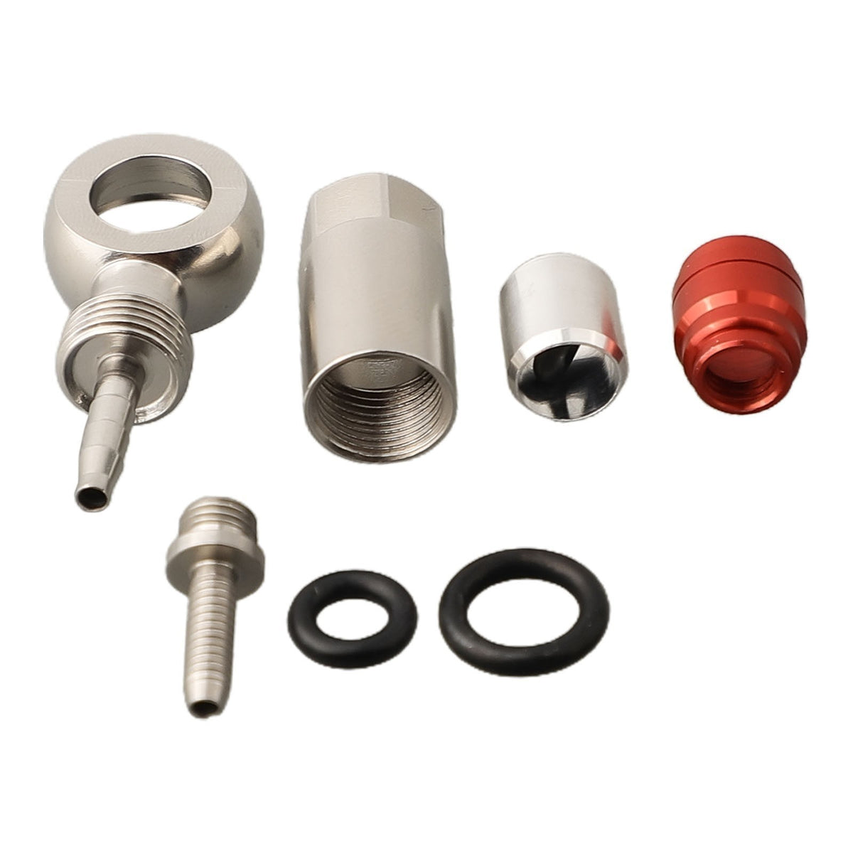 For SRAM LEVEL RED HRD Bike Cable Banjo Set with Sealing Rings and Olives