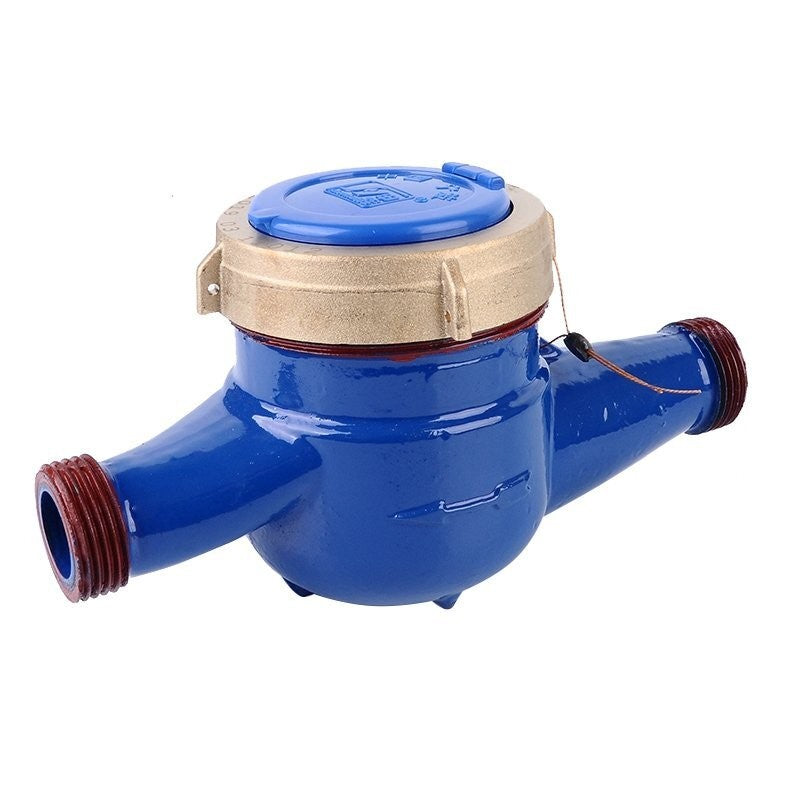 3/4" Cold Water Meter for Garden Home Water Flow Gauge Tap Water Meter Set 25mm