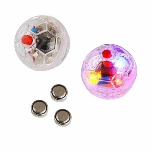 3× Ghost Hunting Motion Light Up Balls Flash Paranormal Equipment Pet Toy UK