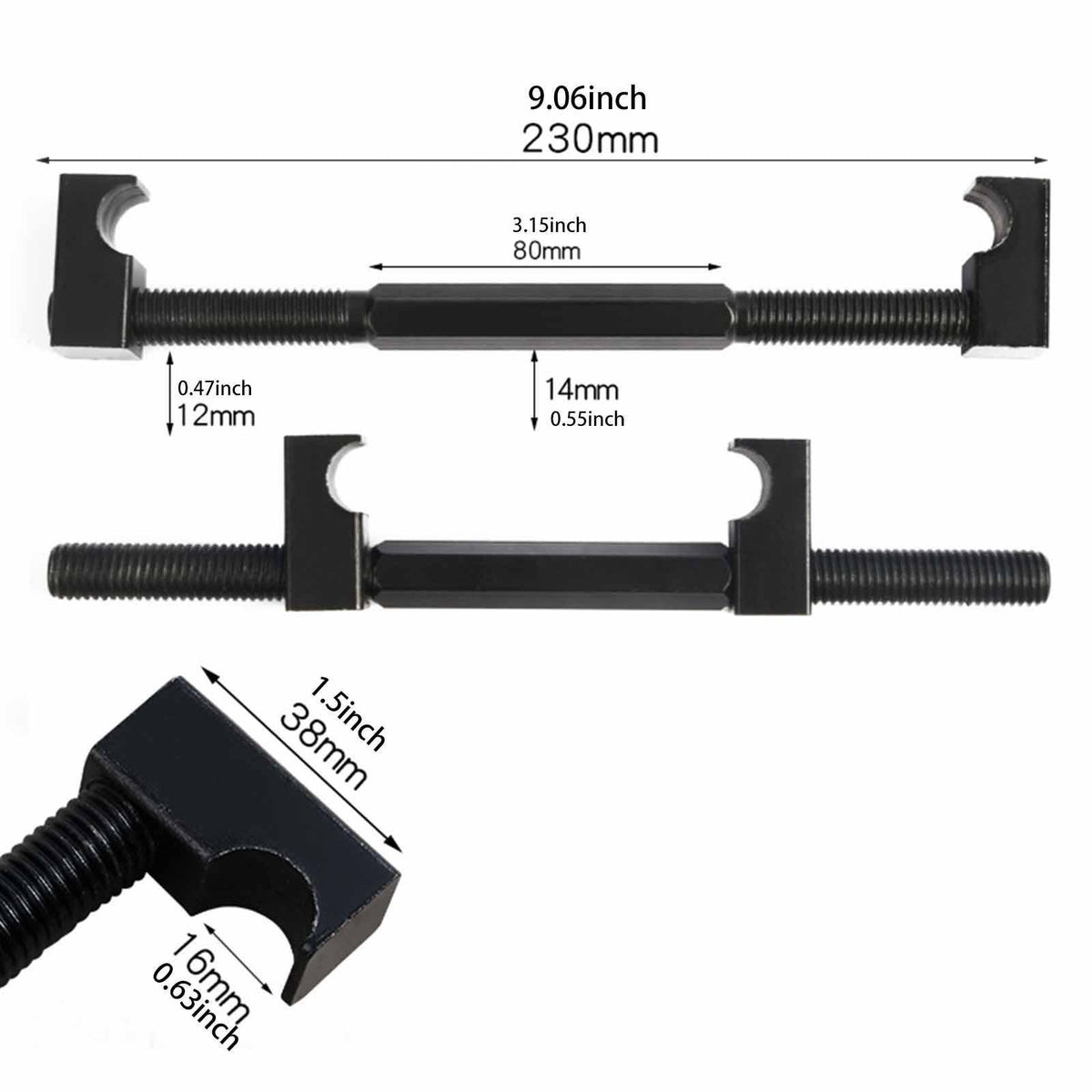 Coil Spring Compressor Tool for Motorcycles Automobiles Suspension 2X