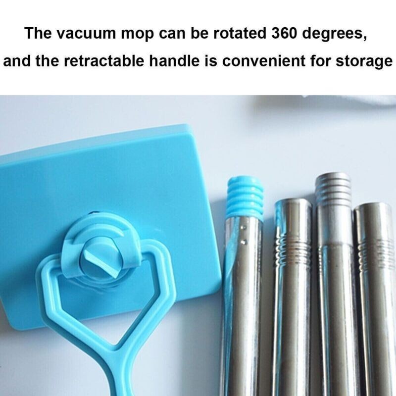 Microfiber Baseboard Cleaning Skirting Mop Easy Cleaner 360° Extendable Home UK