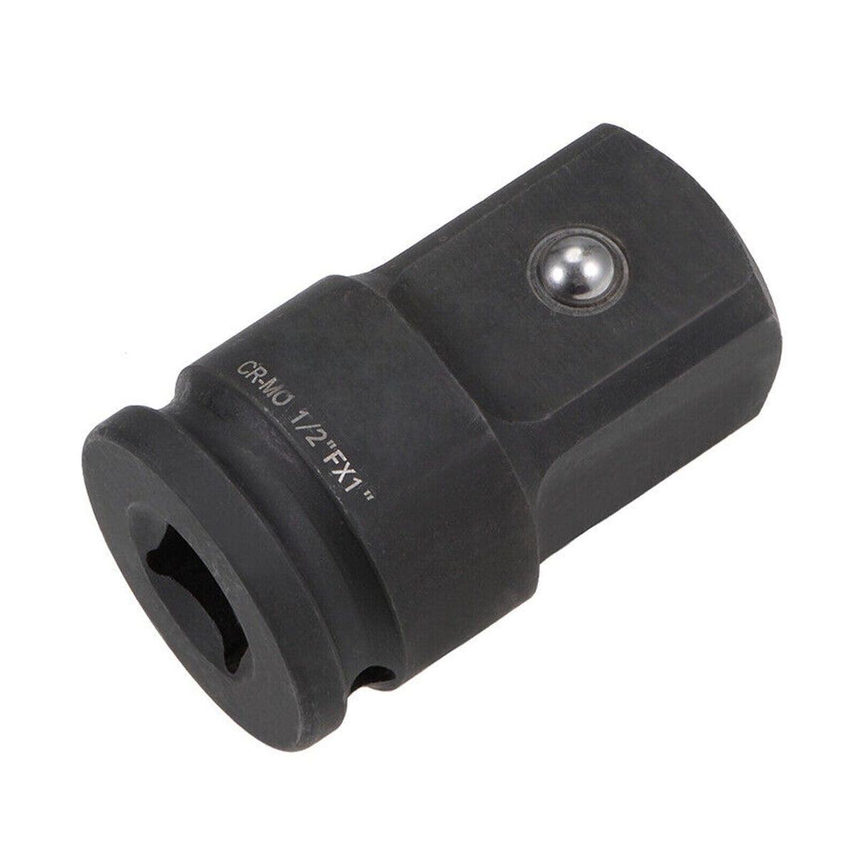 1/2 Inch Drive x 1 Inch Impact Socket Adapter Female to Male Cr-Mo