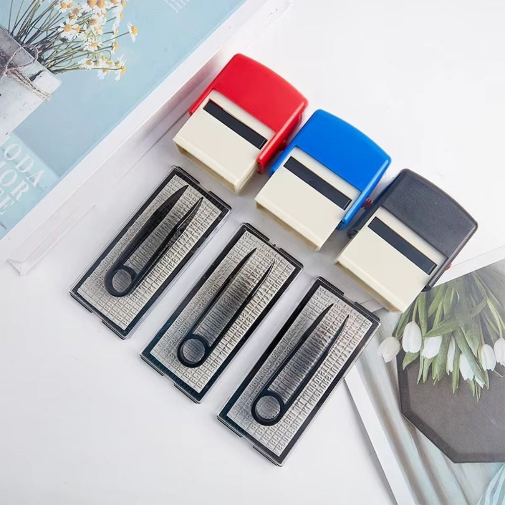 Alphabet Number Stamp Kit Rubber Stamp Name Letter Handicrafts Printing Stamp