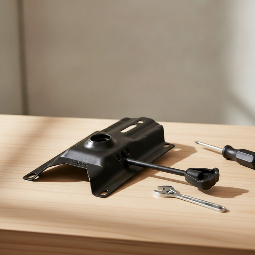 Chair Plate with Lever Heavy-Duty Bracket Easy to Assemble