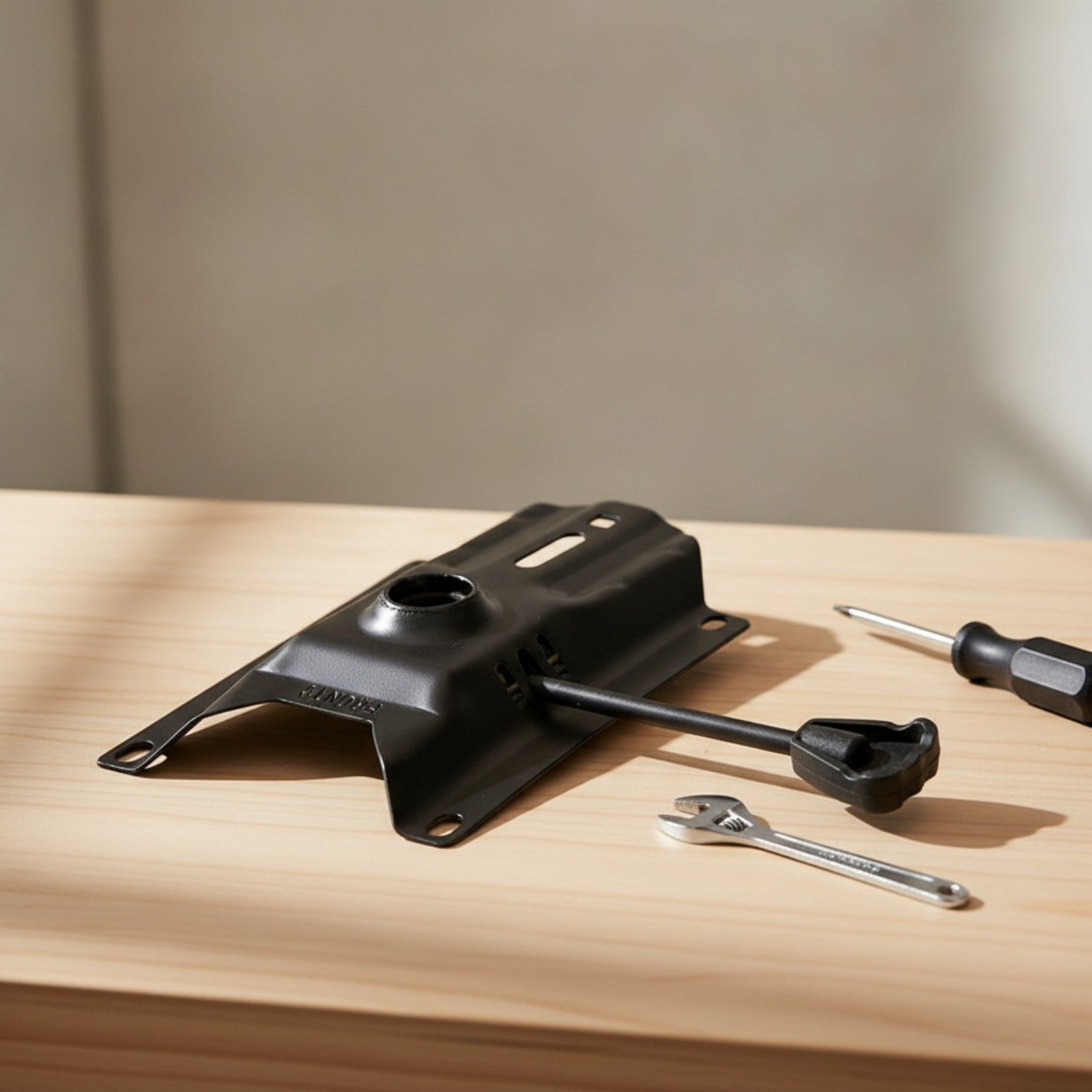 Chair Plate with Lever Heavy-Duty Bracket Easy to Assemble