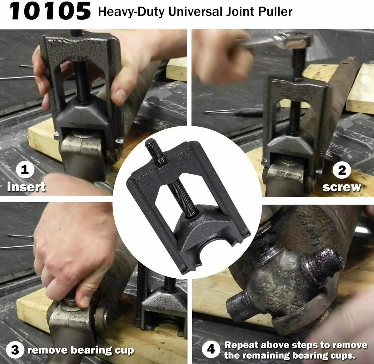 New 10105 Heavy Duty Universal Joint Puller Press Removal U-Joint Tool for Car T