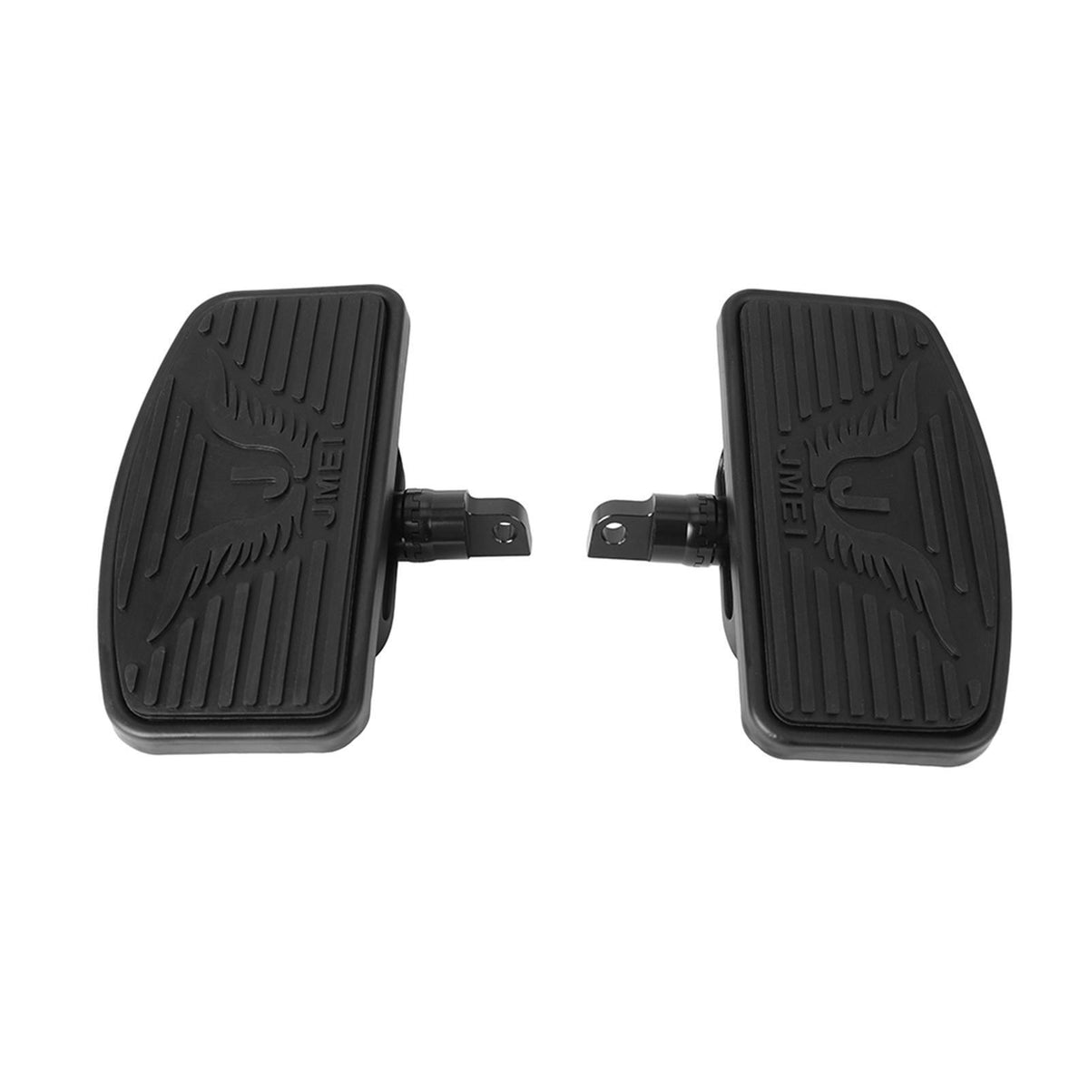 2x Motorcycle Rear Footboards Floorboards Foot Pads for