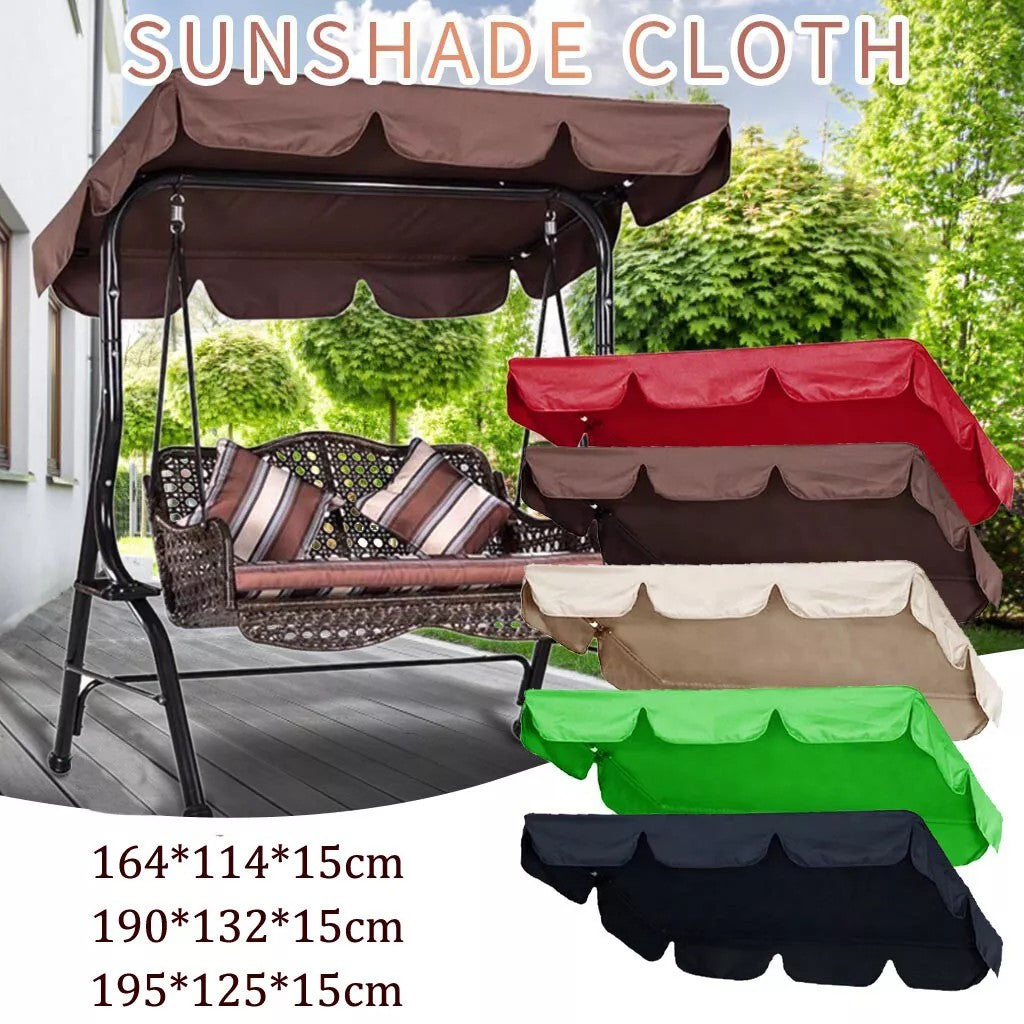 Replacement Canopy For Swing Seat 2/3 Seater Sizes Garden Park Hammock Cover