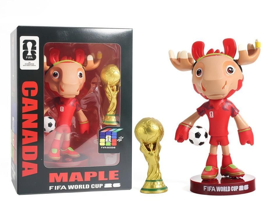 2026 World Cup mascot figurine Football Match Mascot Model Sports Collectibles