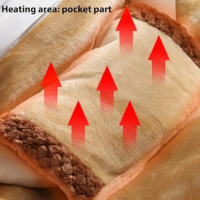 Electric Heated Throw Over Blanket Large Warm Washable Fleece Winter Warming USB