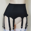 UK Alacki Retro 8 Straps Garter Belts Plain Color Suspender Belt Underwear Women