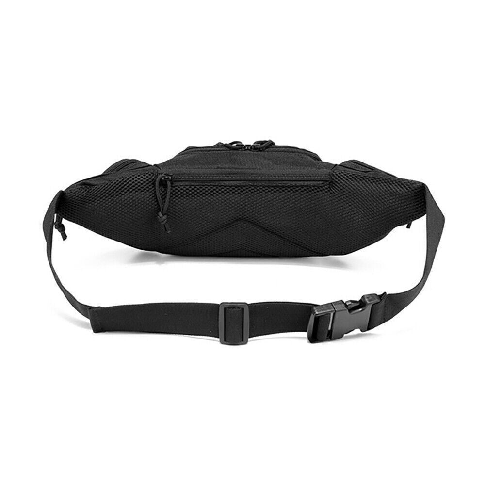 Mens Tactical Waist Pack Military Waterproof Bum Bag Belt for Outdoor Travel