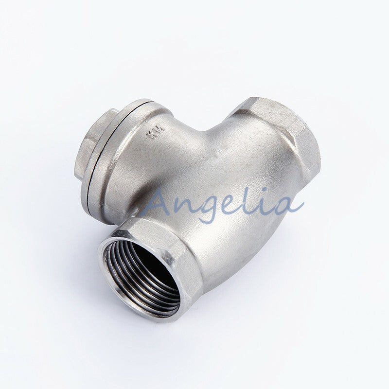 1/2" BSP Stainless Steel 304 Swing Check Valve 232 Psi Prevent Water Backflow
