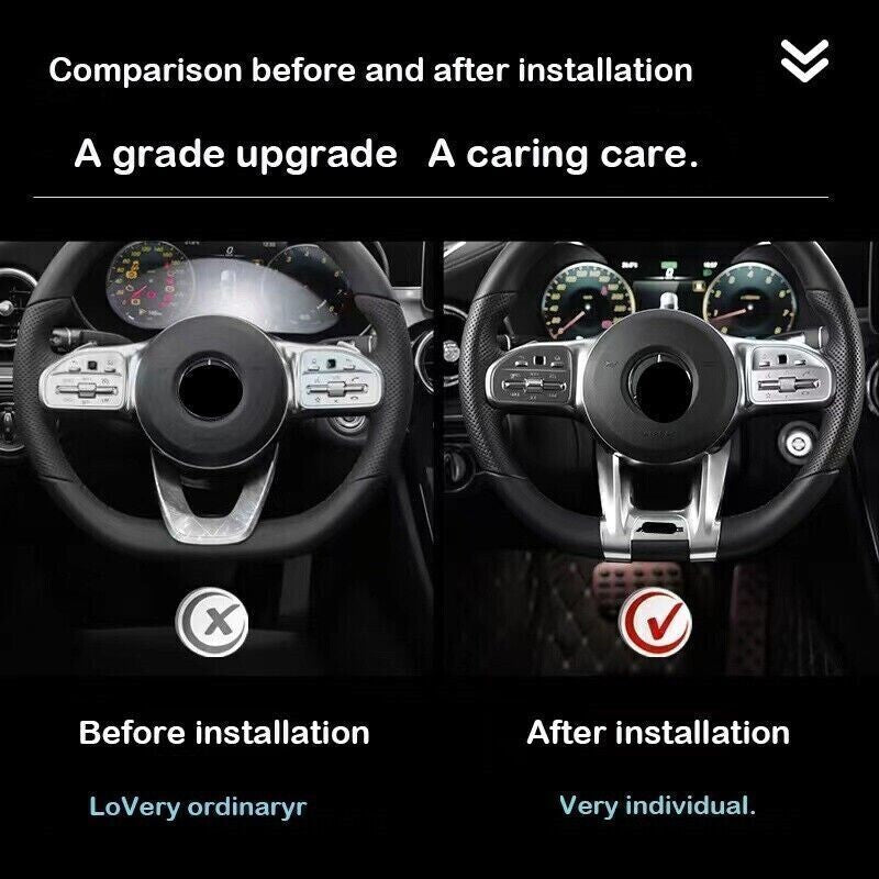 For Mercedes-Benz AMG Performance Steering Wheel Lower Trim Cover A0004641900