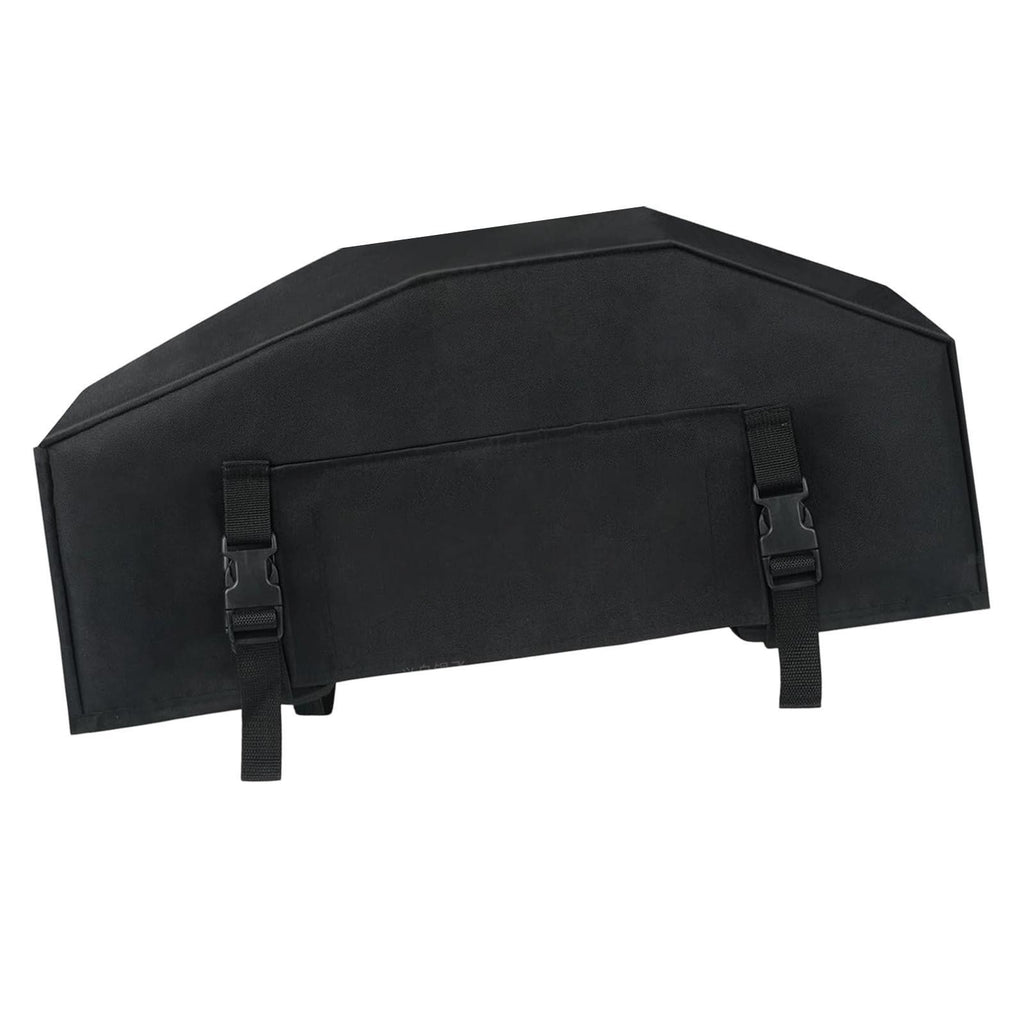 Car Winch Cover Black Waterproof Anti-dust Soft Winch Cover for Driver Recovery