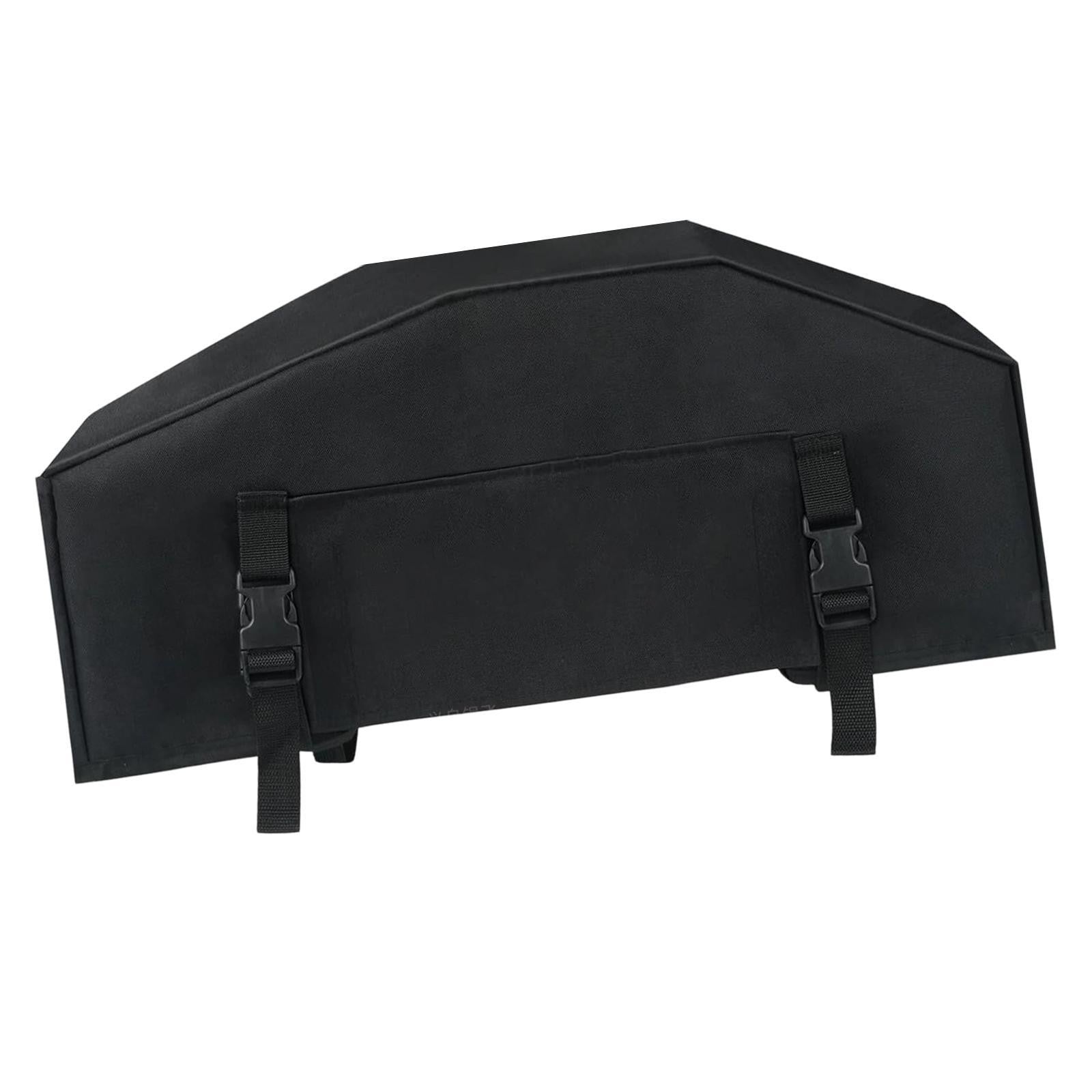 Car Winch Cover Black Waterproof Anti-dust Soft Winch Cover for Driver Recovery