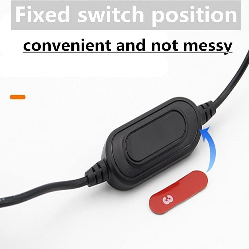 Portable 2 Head Fan 360° Rotatable Car Cooling Air Fan 5V Dual Head Fan USB
