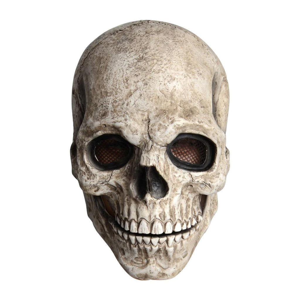 Skull Mask Full Face with Movable Mouth Realistic Head Mask for Adult Cosplay