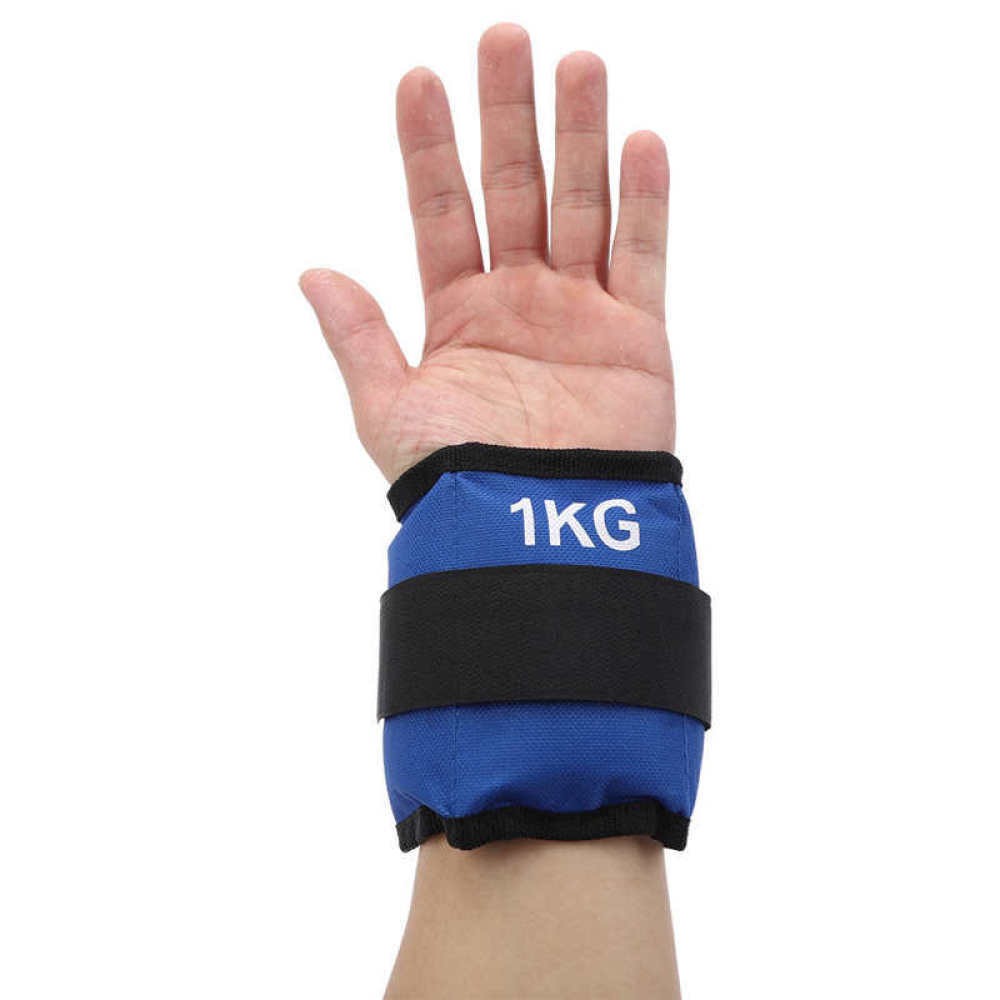 1kg 2kg Ankle Weights Leg Wrist Strap Running Training Fitness