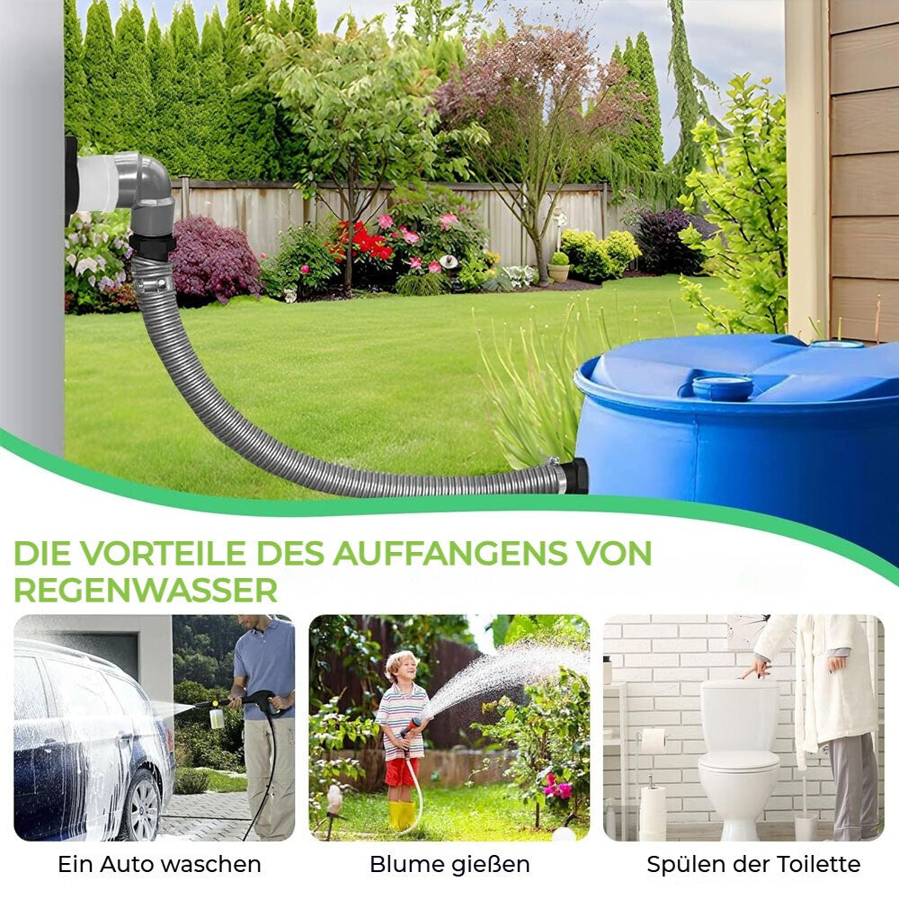 Rapido Rain Collector (For 70-100 Mm Downpipes, Rainwater Collector for Rain Bar