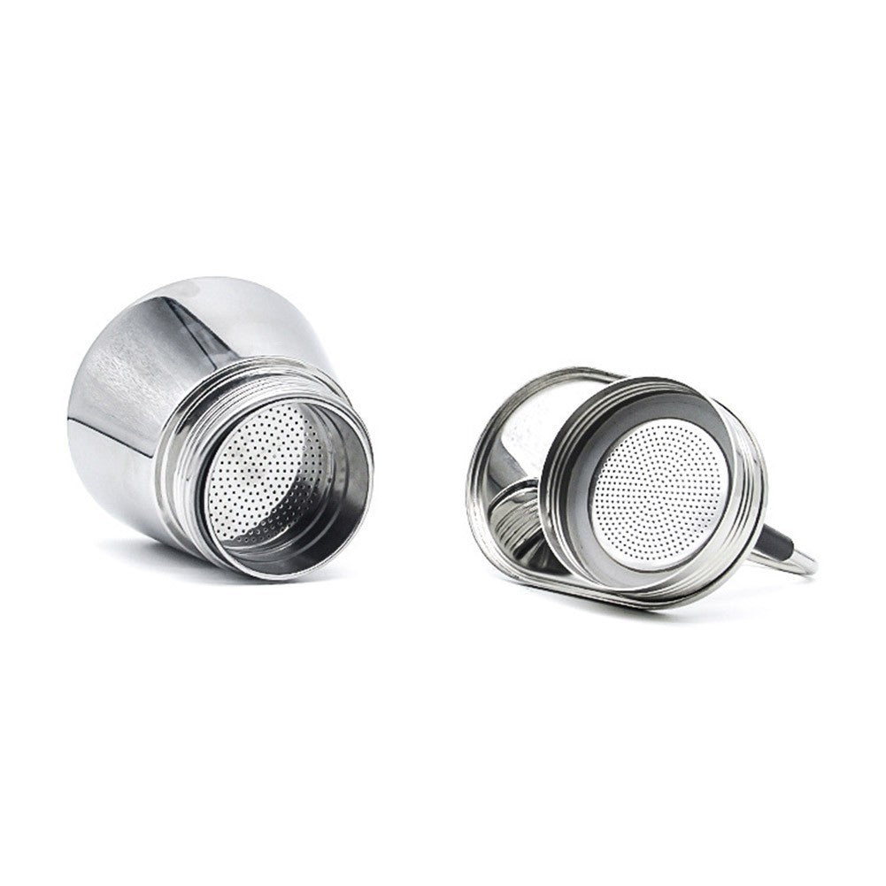 Easy and Quick to Brew Stainless Steel Coffee Maker for Espresso Lovers