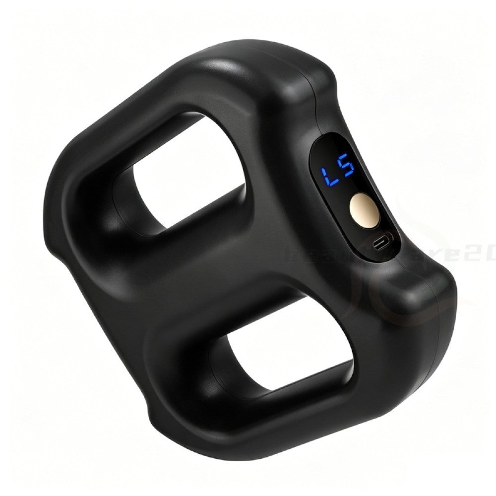 Full Body Vibration Fascia Ring Massager Rechargeable Fat Burning Belt 3 Modes