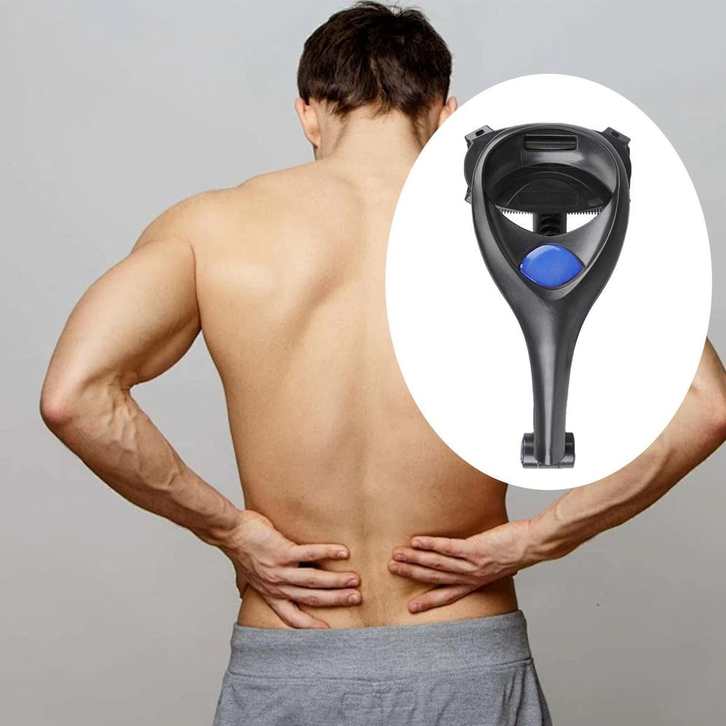 ABS Material Men's Back Hair Shaver Painless Self Care Grooming Tool Kit