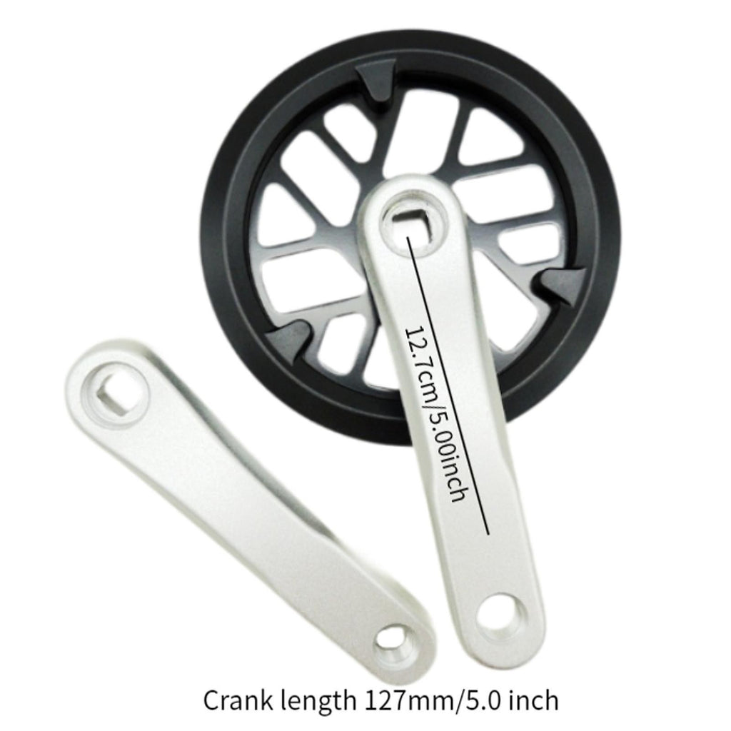 Kids Bike Crankset Crank Set 32T Bike Crank Arm Set Square
