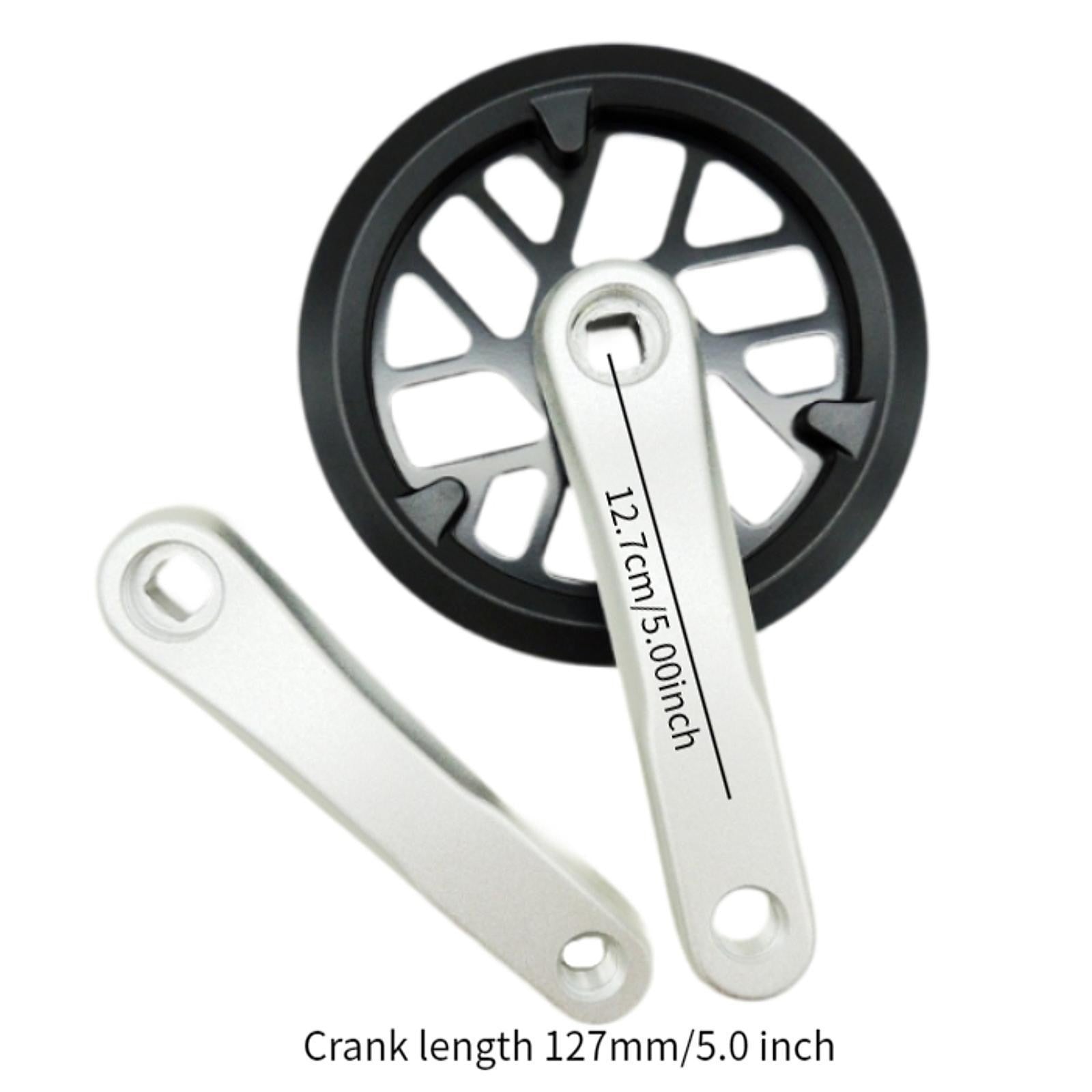 Kids Bike Crankset Crank Set 32T Bike Crank Arm Set Square