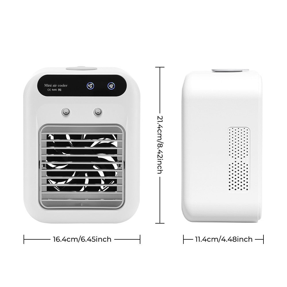 Portable Fan Air Conditioner Small Water Air Cooler Air Cooling Humidifier Home