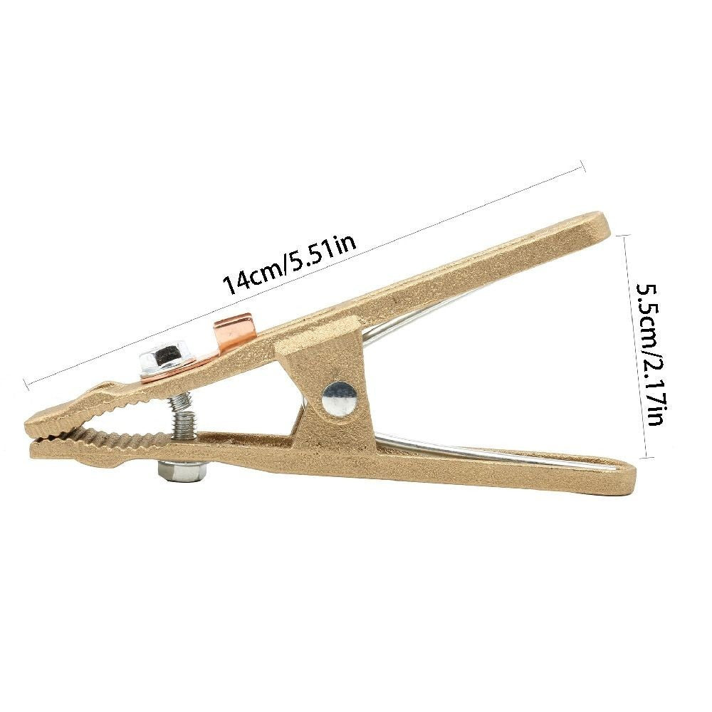 260a Earth Cable Clamp A Shape Earth Wire Clamp Brass Grounding Work Clamp
