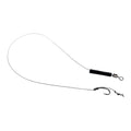 18pcs/lot Carp Hair Rigs Assorted Fishing Barbless Hooks for