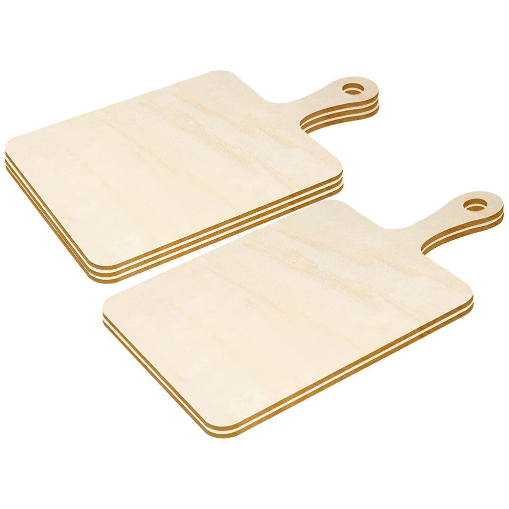 5 Pcs Mini Wooden Cutting Board Chopping Small Cheese Blank